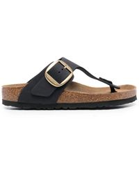 Birkenstock - Gizeh Sandalen Met Gesp - Lyst