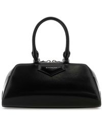 Givenchy - Leather Small Antigona East-West Handbag - Lyst