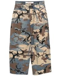 PDF - Camouflage Print Jeans - Lyst