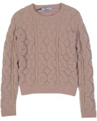 Blumarine - Wool Blend Sweater - Lyst