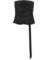 Rick Owens - Top Met Franje - Lyst