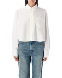 Ami Paris - T Shirts En Polos Wit - Lyst
