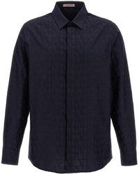 Valentino Garavani - 'Toile Ikonograph' Hemd - Lyst