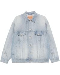 Balenciaga - Denim Cotton Jacket - Lyst