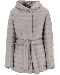 Herno - Silk And Cashmere Kimono Jacket - Lyst