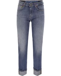 Dondup - Coco Slim Jeans In Stretch Denim - Lyst