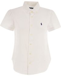 Polo Ralph Lauren - Linen Short-Sleeved Shirt - Lyst