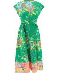 Aspesi - Floral-Print Dress - Lyst