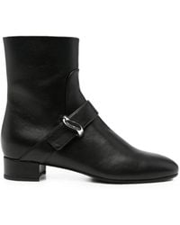 Emporio Armani - Leather Boots - Lyst
