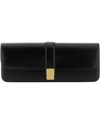 KHAITE - Blake Leather Clutch - Lyst