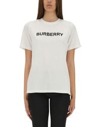 Burberry - Tops > t-shirts - Lyst