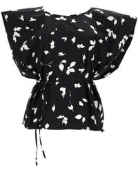 Alysi - Sleeveless Top With Ribbon - Lyst