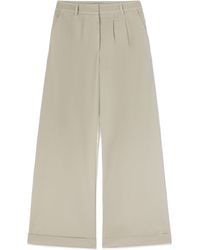Palm Angels - Beige Baumwollhose - Lyst