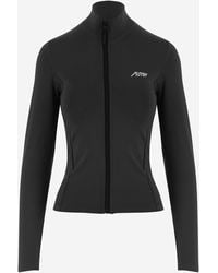 Autry - Stretch Nylon Sweatshirt With Logo - Lyst