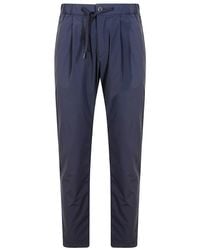 Herno - Tech Fabric Pants - Lyst