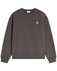 Maison Kitsuné - Dreaming Fox Cotton Sweatshirt - Lyst