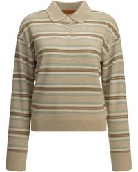 Guest In Residence - "College" Polo Sweater - Lyst