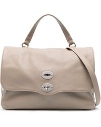 Zanellato - Medium Postina Leather Tote Bag - Lyst