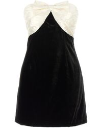Alessandra Rich - Bow Short Dress - Lyst