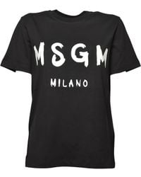 MSGM - T-shirts En Polo's - Lyst