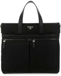Prada - Re-Nylon Tote Bag - Lyst
