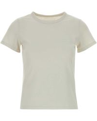 Maison Margiela - Chalk Cotton T-Shirt - Lyst