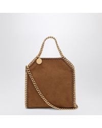 Stella McCartney - Brandy Coloured Micro Falabella Tote Bag - Lyst
