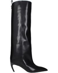 The Attico - Leather Boots - Lyst