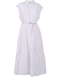 Michael Kors - Poplin Midi-shirt Drs - Lyst