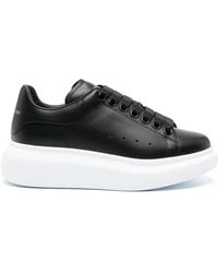McQueen - E Leder Oversized Low-Top Sneakers - Lyst