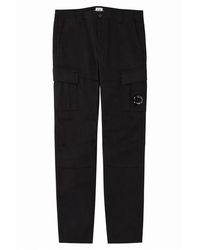 C.P. Company - Pantalone Cargo Con Patch Logo - Lyst