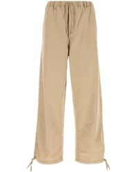 Ferragamo - Salvatore Cotton Blend Pant - Lyst