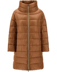 Herno - Coats Kamel - Lyst