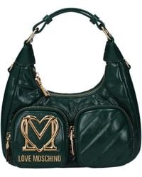 Love Moschino - Borse A Mano Donna Poliuretano Verde/Muschio - Lyst