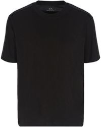 ARMANI EXCHANGE - T Shirts En Polos Zwart - Lyst