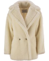 Max Mara - Olga Teddy Bear Icon Coat Short - Lyst
