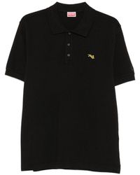 KENZO - Gots Cotton Polo Shirt - Lyst