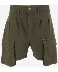 Cultura - Cotton Shorts - Lyst