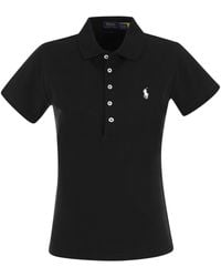 Polo Ralph Lauren - Julie Cotton Polo -Hemd - Lyst
