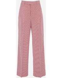 ARMARIUM - Juno Cotton Striped Trousers - Lyst