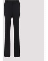 Tom Ford - Washed Cotton Silk Blend Duchesse Tailored Straight Pants - Lyst