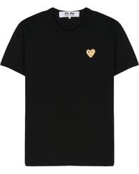 COMME DES GARÇONS PLAY - U T-Shirt Emblem Knit - Lyst