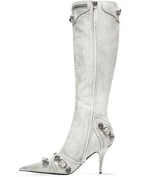 Balenciaga - Cagole 90mm Knee High Boots - Lyst