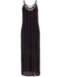 Fendi - Printed Stretch Tulle Dress - Lyst