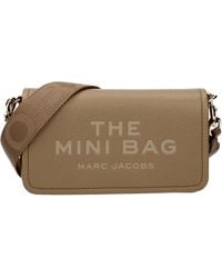 Marc Jacobs - Umhängetaschen Die Mini -Tasche Frauen Leder braun/Kamel - Lyst