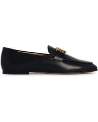 Tod's - Tod 's Schwarze Lear -Slipper - Lyst