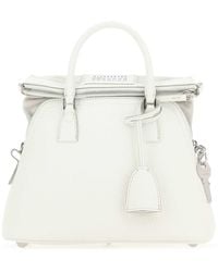 Maison Margiela - Leather 5Ac Handbag - Lyst