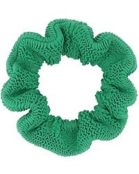 Hunza G - Grass Fabric Scrunchie - Lyst
