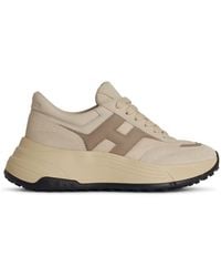 Hogan - 'H669' beige Lear Sneakers - Lyst