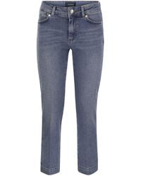 Sportmax - Umbria Mini Flare Denim Trousers - Lyst